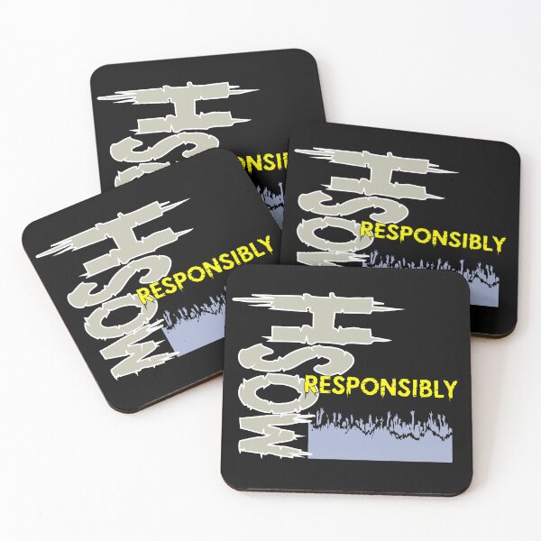 Item preview, Mosh Responsibly – Funny Heavy Music Pit Design designed and sold by FlamaC.