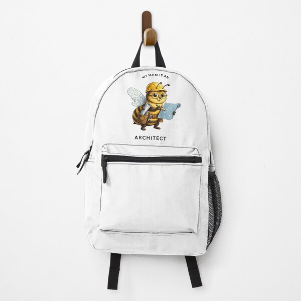Item preview, My Mum Is an Architect Bee – Cute Builder Animal Design designed and sold by GeoWild Designs.