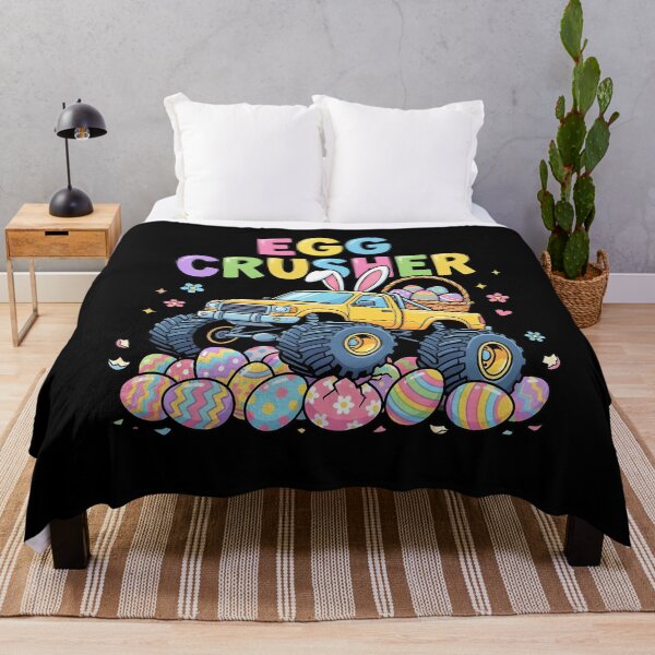 Item preview, Egg Crusher Easter Monster Truck Kids designed and sold by KroghDs.