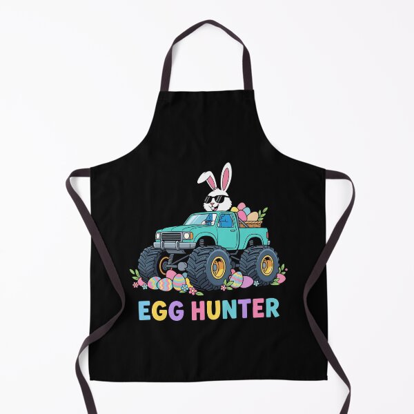 Item preview, Egg Hunter Easter Monster Truck Bunny designed and sold by KroghDs.