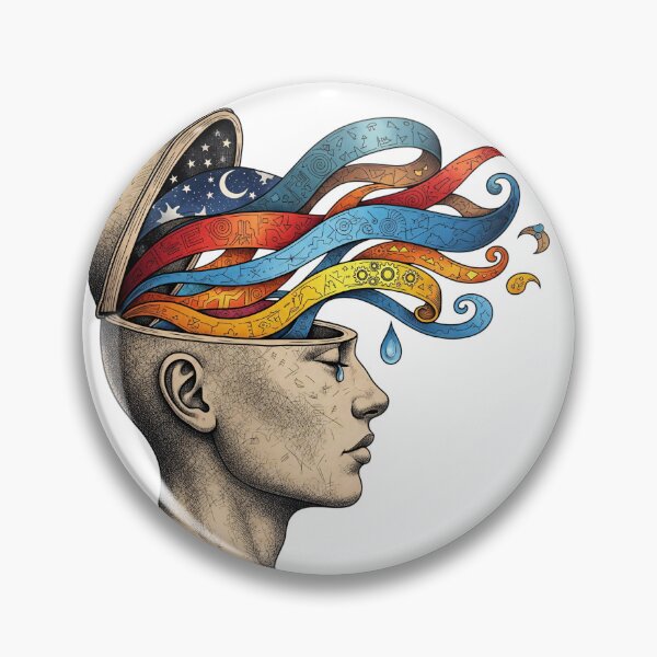 Item preview, Surreal Human Mind Abstract Flow designed and sold by Valeriia_Isaieva.