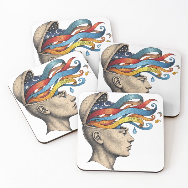 Item preview, Surreal Human Mind Abstract Flow designed and sold by Valeriia_Isaieva.
