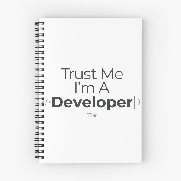 Item preview, Trust Me I Am A Developer Funny Programmer Quote designed and sold by Zenith Design.