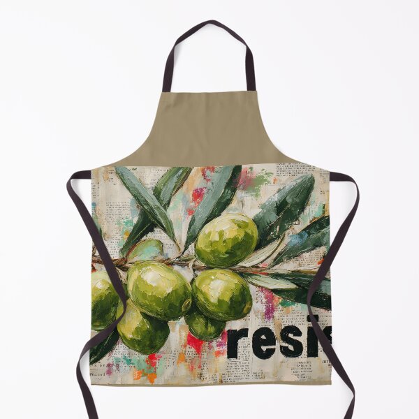Item preview, Green Olive Branch Resist Artwork with Colorful Text Background and Bold Statement Design designed and sold by OlfactoART Studio.