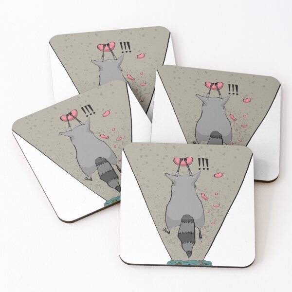 Item preview, Rascale the Climbing Raccoon hangs out designed and sold by Raccoona Matata.
