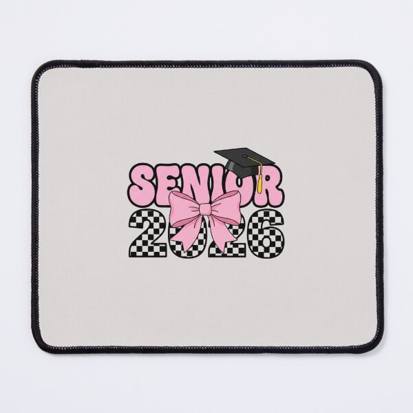 Item preview, Senior 2026 Pink Bow Graduation Coquette Aesthetic Preppy designed and sold by FormalDehyena.