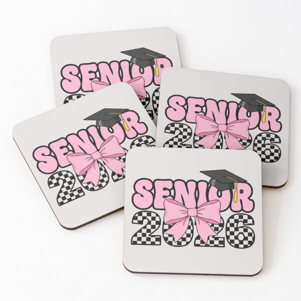 Item preview, Senior 2026 Pink Bow Graduation Coquette Aesthetic Preppy designed and sold by FormalDehyena.
