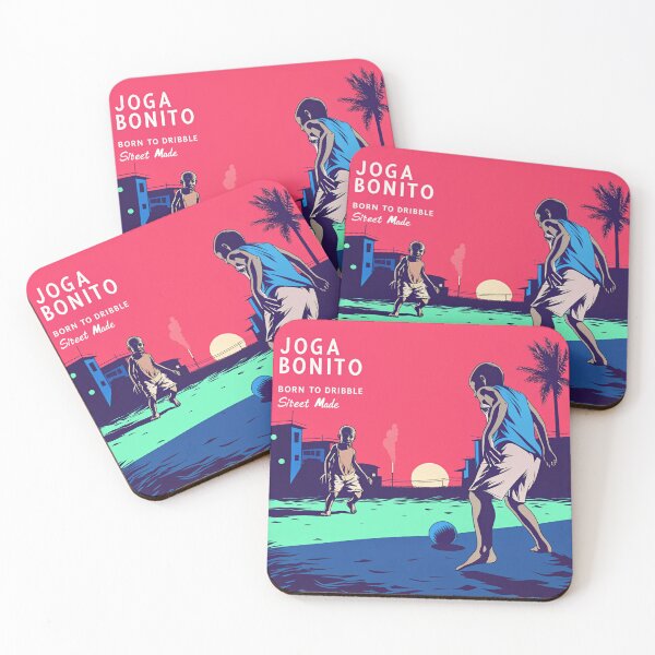 Item preview, Joga Bonito – Born to Dribble Street Football Sunset Art designed and sold by RAVisuals.