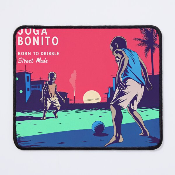 Item preview, Joga Bonito – Born to Dribble Street Football Sunset Art designed and sold by RAVisuals.