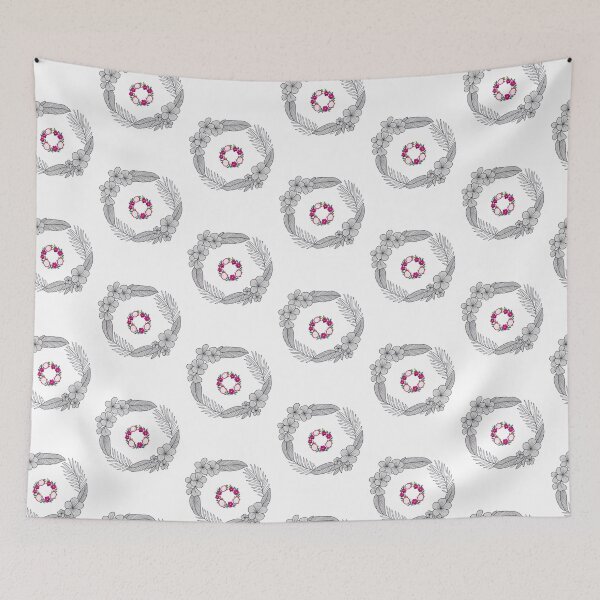Item preview, dragon fruit surrounded by flowers designed and sold by Atelierby-Anita.