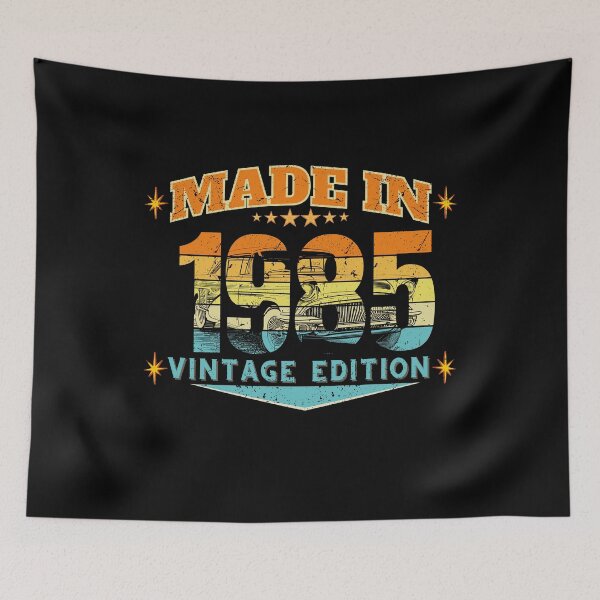 Item preview, Made in 1985 Vintage Birthday Gift – Retro 80s Distressed 41st Birthday Design designed and sold by MixedVibes Co..