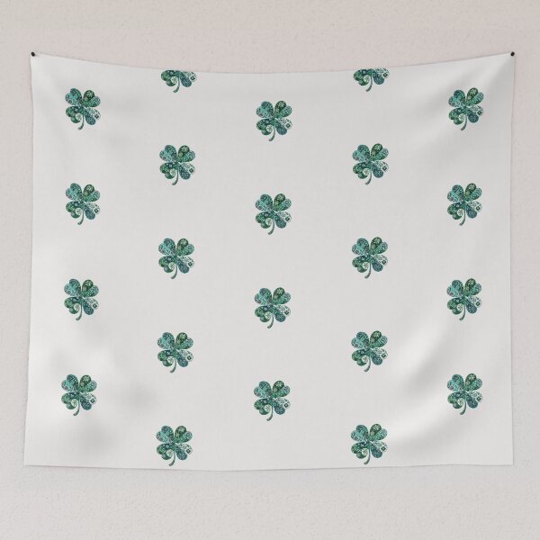 Item preview, Applique shamrock 4 leaf clover designed and sold by MendaciousMina.