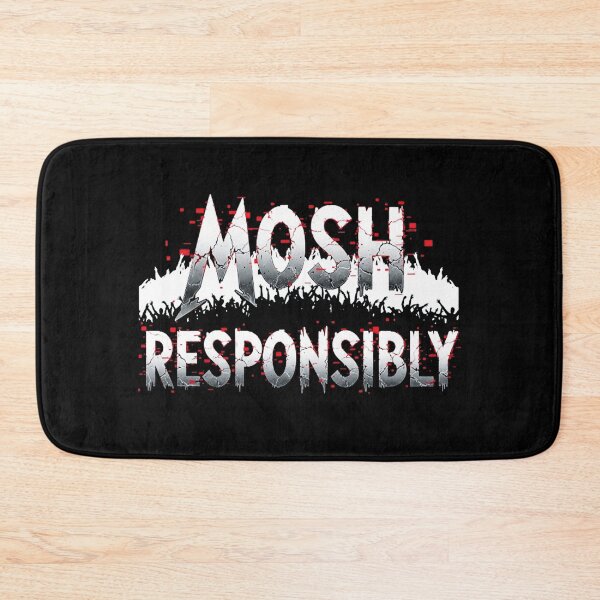 Item preview, Mosh Responsibly – Funny Heavy Music Pit Design 2 designed and sold by FlamaC.
