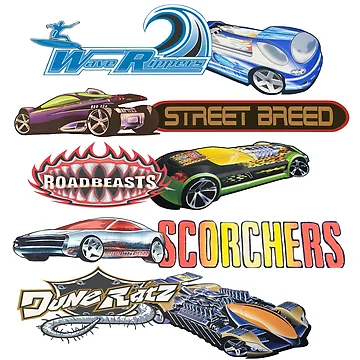 Hot Wheels Highway 35 ミニカー非売品ステッカーセット raf,360x360,075,t,fafafa: