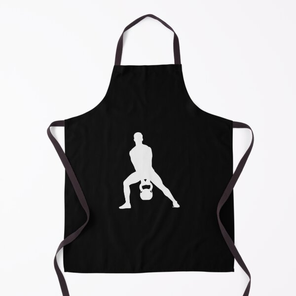 Item preview, Kettlebell Swing Silhouette – Functional Fitness Motion designed and sold by BrushRushX.