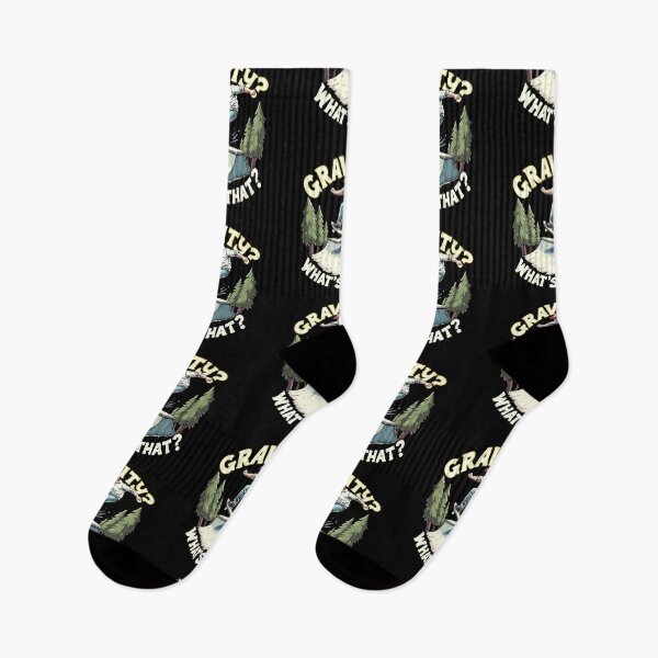 Item preview, Gravity? What's That? – Funny Skateboarding Design designed and sold by CyfroweMysli.
