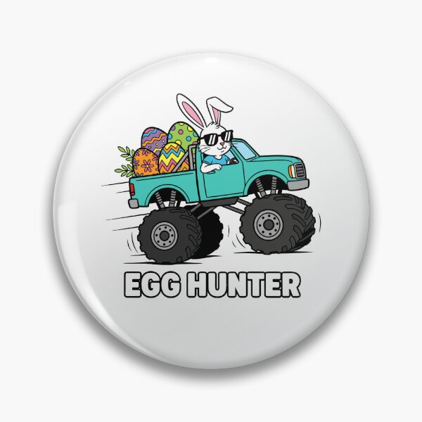 Item preview, Kids Easter Monster Truck Egg Hunter designed and sold by KroghDs.