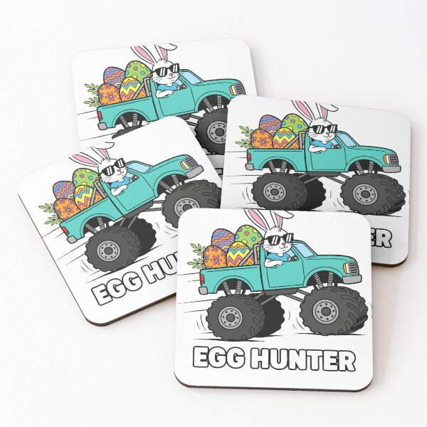Item preview, Kids Easter Monster Truck Egg Hunter designed and sold by KroghDs.