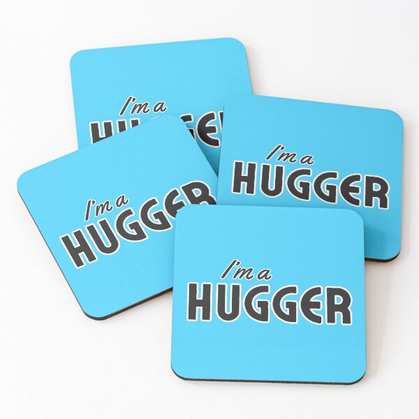 Item preview, I’m a Hugger – Cute Bold Typography Comfort Statement Design designed and sold by TheStephanieRome.