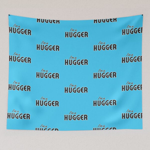 Item preview, I’m a Hugger – Cute Bold Typography Comfort Statement Design designed and sold by TheStephanieRome.