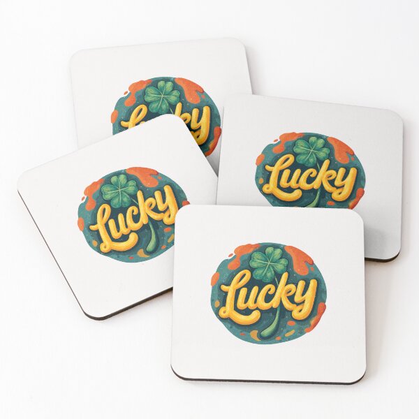 Item preview, Lucky 4 leaf clover sticker designed and sold by MendaciousMina.