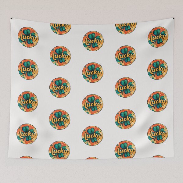 Item preview, Lucky 4 leaf clover sticker designed and sold by MendaciousMina.