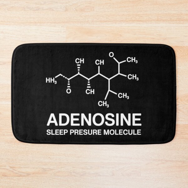 Item preview, Adenosine Molecule – Sleep Pressure Science Design | Chemistry Humor designed and sold by ArcticFoxStudio.