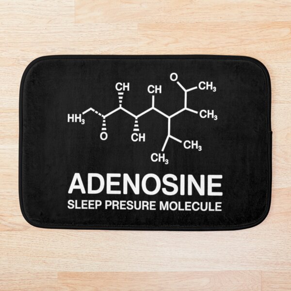 Artikelvorschau, Adenosinmolekül – Schlafdruck: Wissenschaftliches Design | Chemie-Humor entworfen und verkauft von ArcticFoxStudio.
