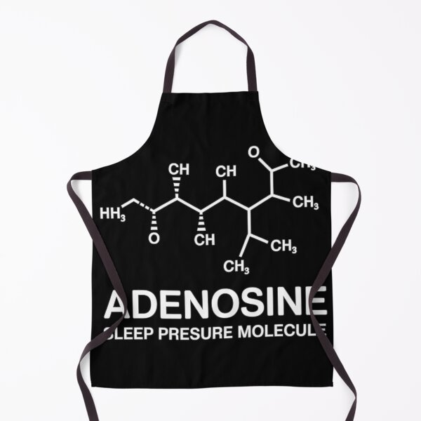 Item preview, Adenosine Molecule – Sleep Pressure Science Design | Chemistry Humor designed and sold by ArcticFoxStudio.