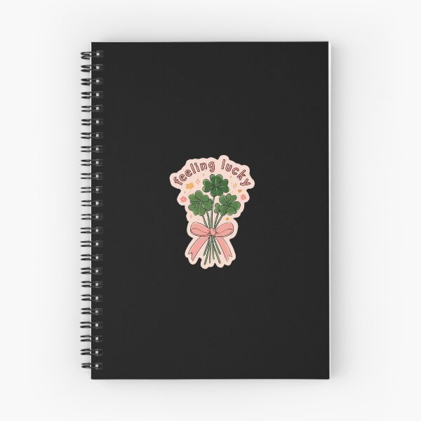 Item preview, Feeling lucky 4 leaf clover bouquet sticker designed and sold by MendaciousMina.