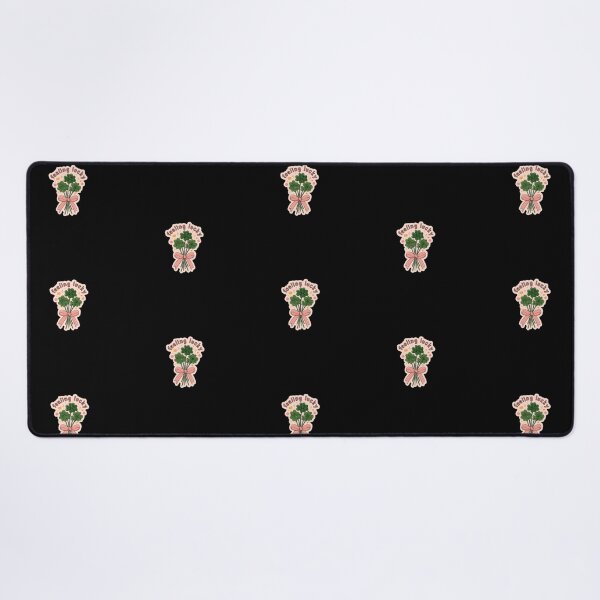 Item preview, Feeling lucky 4 leaf clover bouquet sticker designed and sold by MendaciousMina.