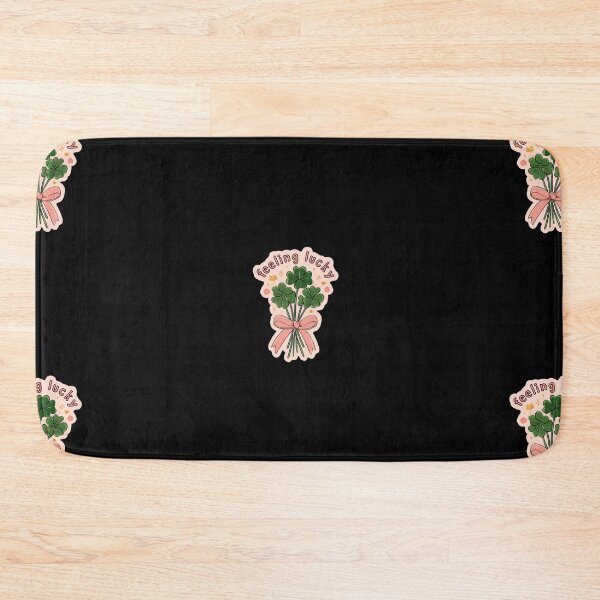 Item preview, Feeling lucky 4 leaf clover bouquet sticker designed and sold by MendaciousMina.