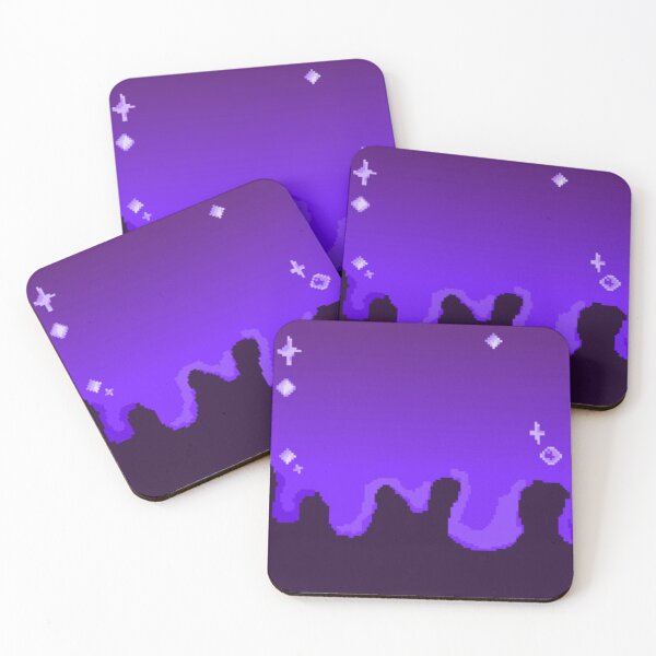 Item preview, Purple background print. Pixel fan art. designed and sold by YaroshMaria.