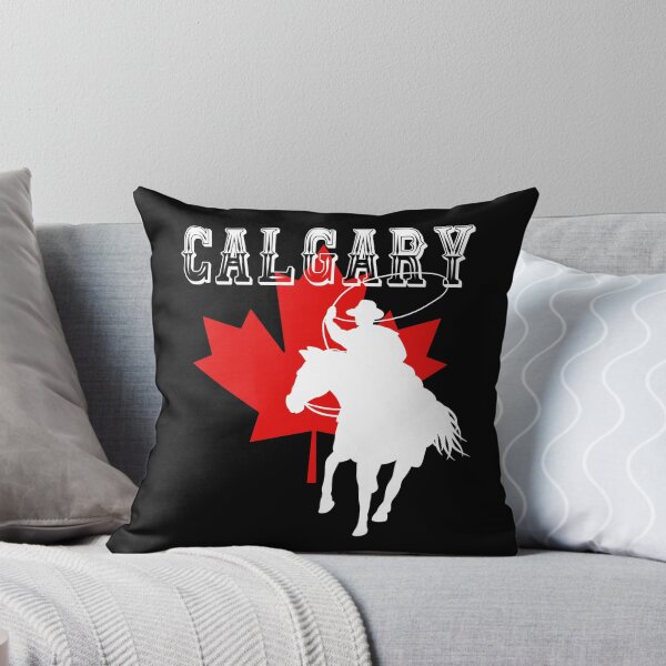 Item preview, Canadian Cowboy on Horseback Maple Leaf Graphic - True North Cowboy - Canada Western Heritage designed and sold by PowerKanjiFit.