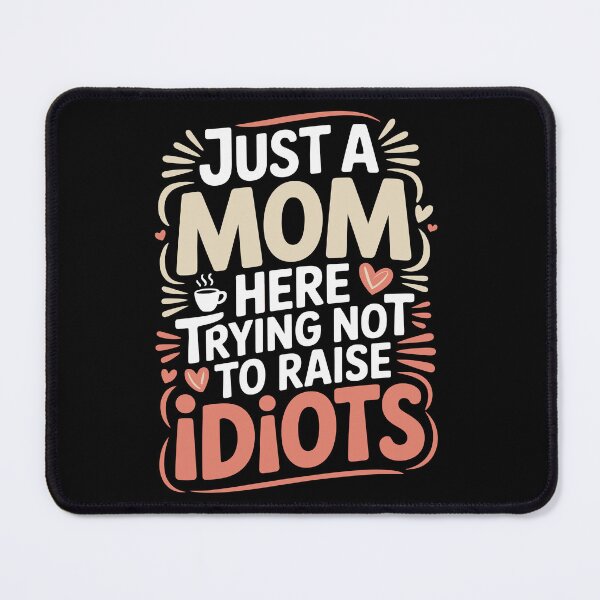 Item preview, Edgy Retro Motherhood Humor Statement designed and sold by Kreatiq.