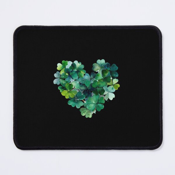 Item preview, Lucky shamrock heart designed and sold by MendaciousMina.