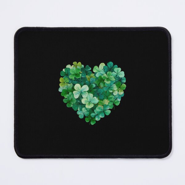 Item preview, Lucky shamrock heart designed and sold by MendaciousMina.