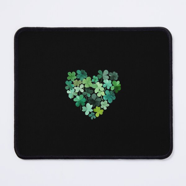 Item preview, Lucky shamrock heart designed and sold by MendaciousMina.