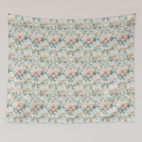 Item preview, Romantic Regency Garden in soft pastels designed and sold by GraffiTimi.