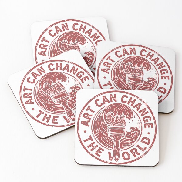 Item preview, Art Can Change The World Stamp designed and sold by BearJams.