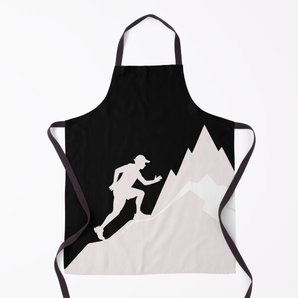 Item preview, Trail Running Silhouette – Mountain Motion Design designed and sold by BrushRushX.