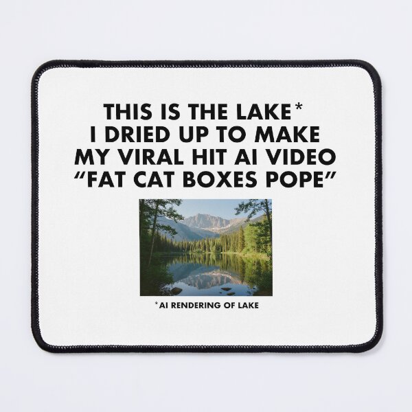 Item preview, The cost of AI designed and sold by Talking Threads.