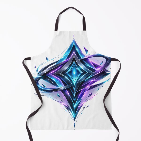Item preview, Geometric Astral Star Radiant Crystal Emblem designed and sold by CrystalVanta.
