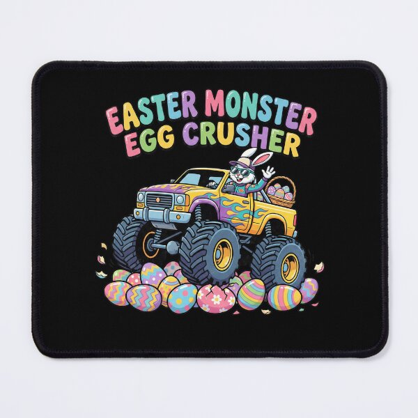 Item preview, Easter Monster Truck Egg Crusher designed and sold by KroghDs.