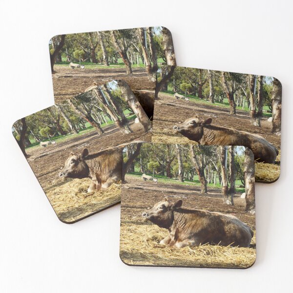 Item preview, "Lazy Days on the Farm: The Big Brown Cow" designed and sold by A-Work-Of-Art.