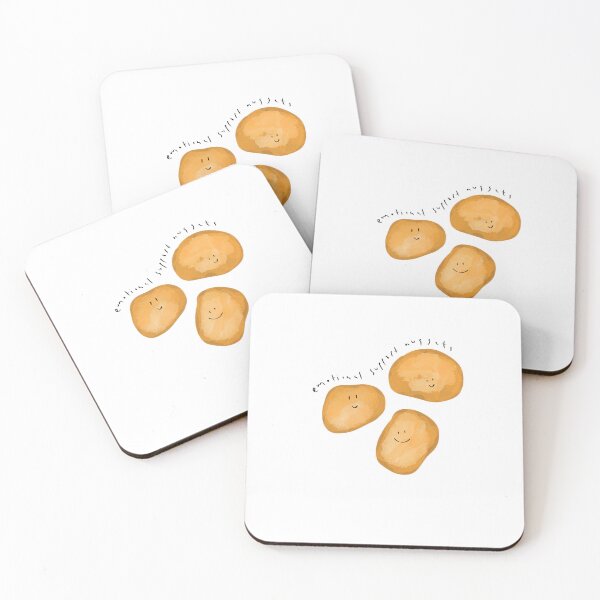 Item preview, emotional support nuggets  designed and sold by bigdinonugget.