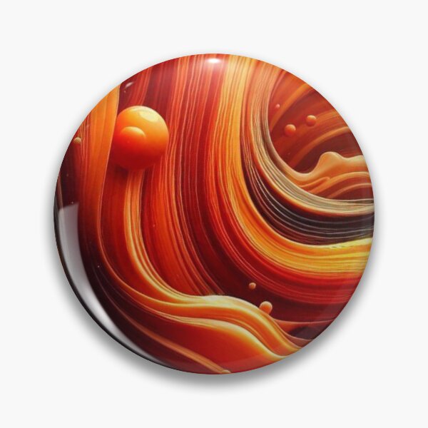 Item preview, Liquid Fire Lava Abstract Sphere designed and sold by Szpaku desart .