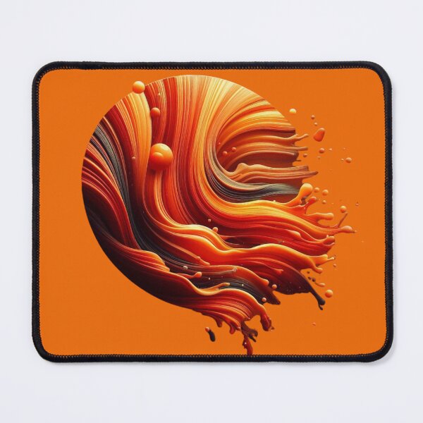 Item preview, Liquid Fire Lava Abstract Sphere designed and sold by Szpaku desart .