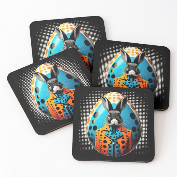 Item preview, Stylish fashion Easter Bunny in a Polka-Dot modern Suit designed and sold by ideandesign.