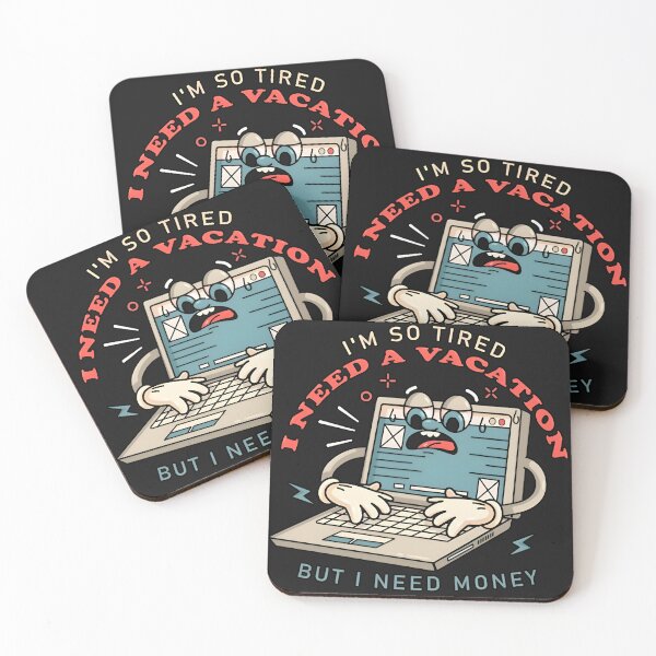 Item preview, I Need A Vacation But I Need Money Funny Programmer designed and sold by Zenith Design.